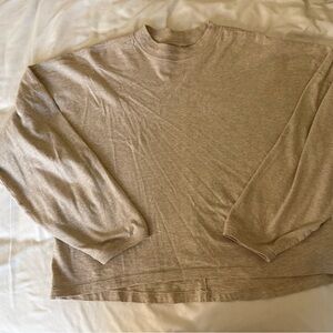 Aerie Taupe Long Sleeve Top